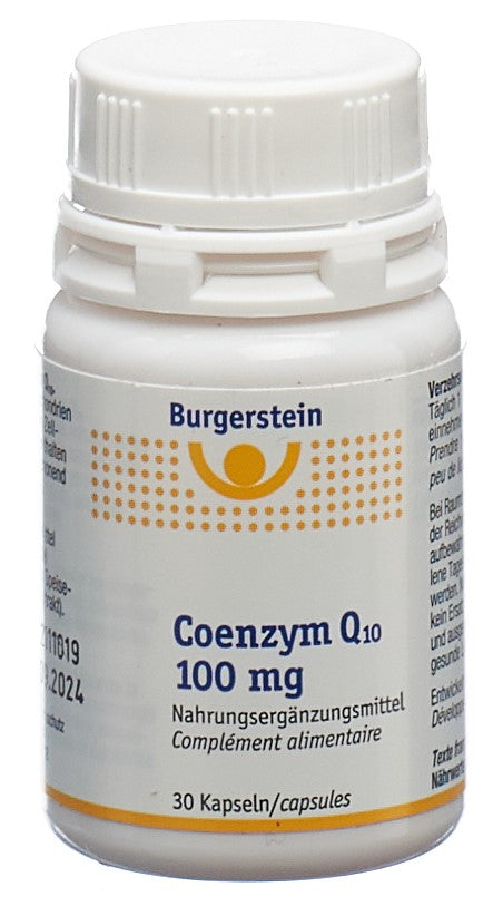 BURGERSTEIN Coenzym Q10 Kaps 100 mg