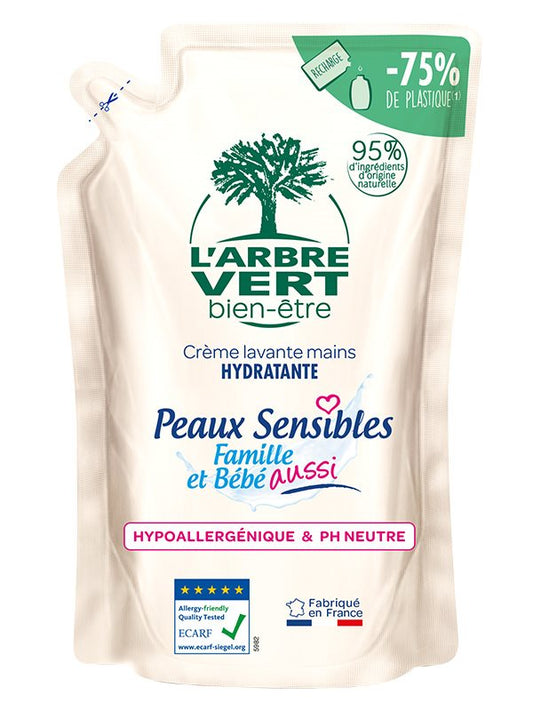 L'ARBRE VERT Handseife Sens Skin Refill Fr