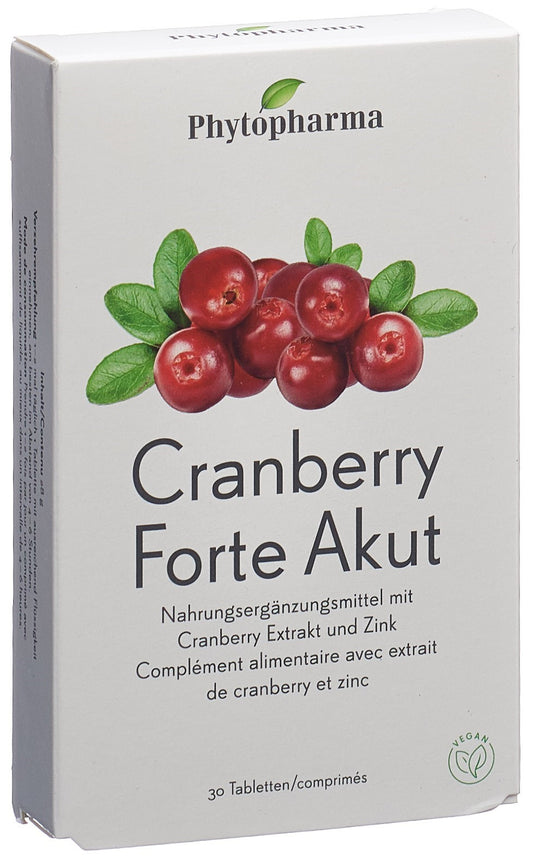 PHYTOPHARMA Cranberry Forte Akut Tabl