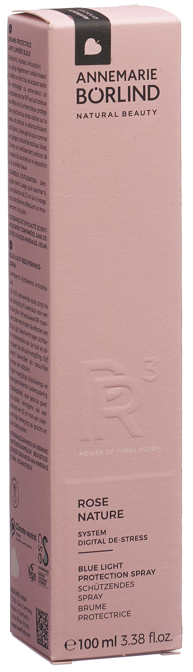 BÖRLIND ROSE NATURE Blue Light Protec Spr