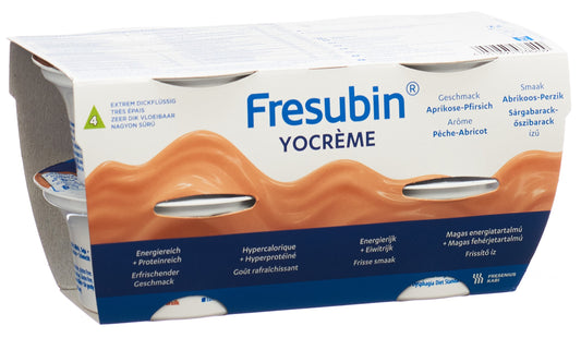 FRESUBIN YOcrème Aprikose-Pfirsich