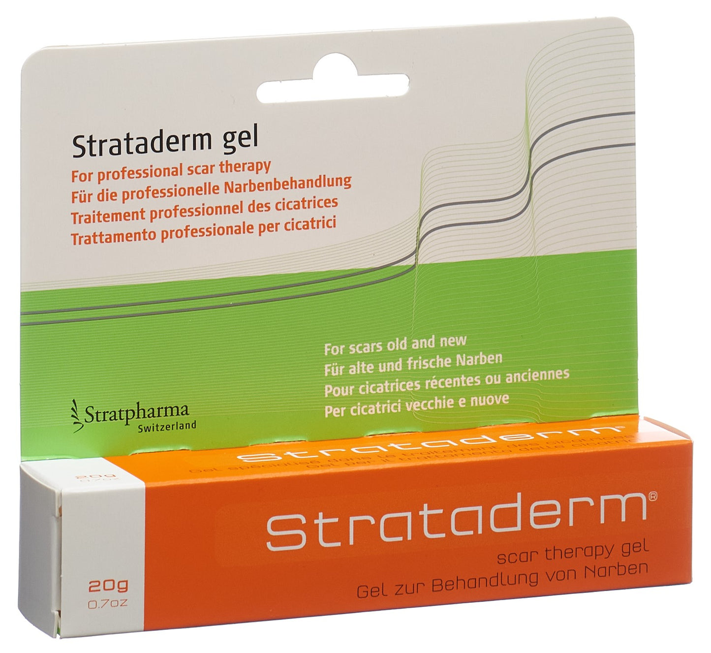 STRATADERM Gel Behandlung von Narben