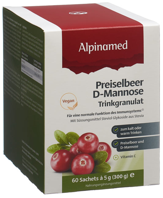 ALPINAMED Preiselbeer D-Mannose Gran