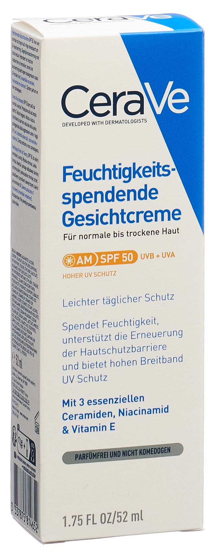 CERAVE Feuchtigkeitsspend Gesichtscr LSF50