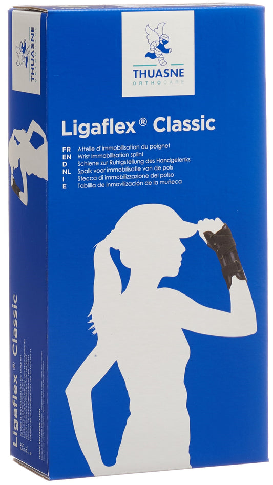 THUASNE Ligaflex Handgelenkband Gr2 rechts schwarz