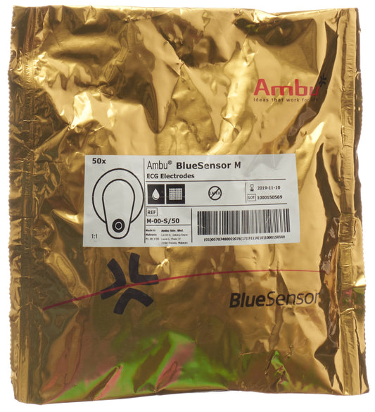 AMBU BLUE SENSOR EKG Elekt M Druckknopf