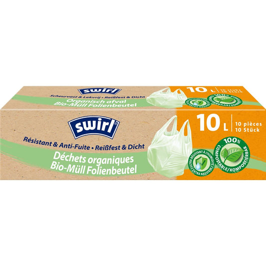 SWIRL Bio-Müll Folienbeutel 10l Bio