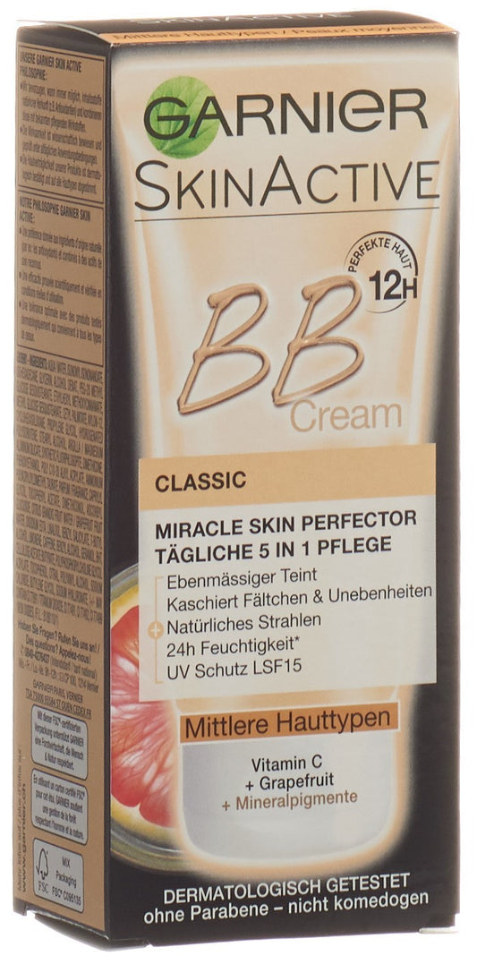 GARNIER BB Miracle Skin Per Creme mittl Haut