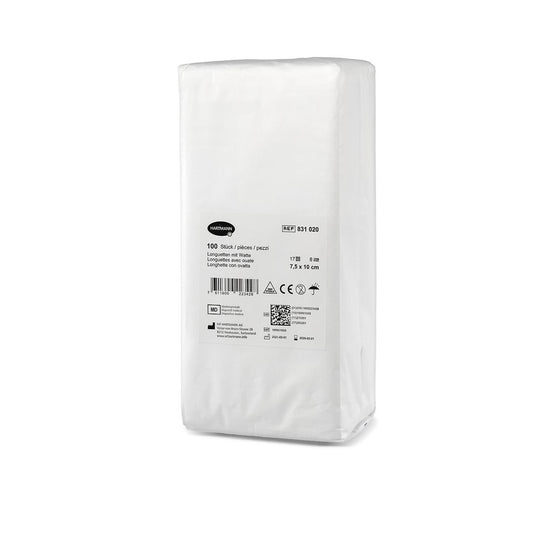 IVF Faltkompresse Watte T17 7.5x10cm 8f