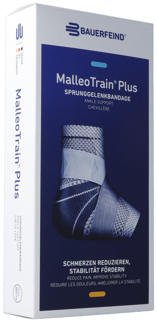 MALLEOTRAIN Plus Aktivbandage Gr3 rechts titan