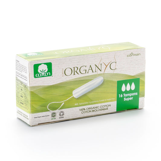 ORGANYC Tampons Super