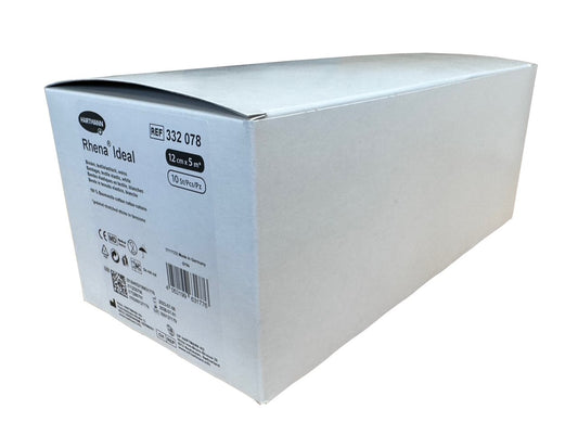 RHENA Ideal Elastische Binde 12cmx5m weiss