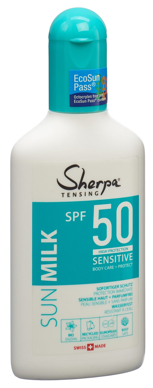SHERPA TENSING Sonnenmilch SPF 50 SENSI