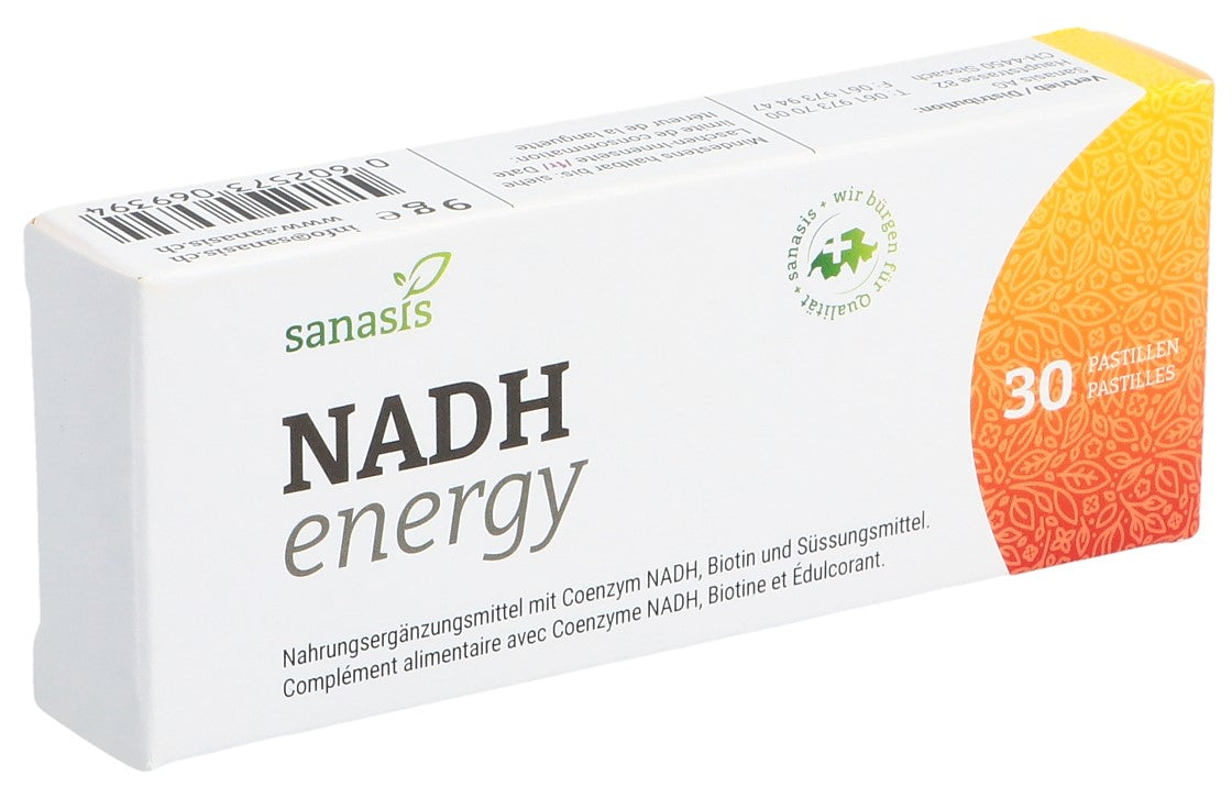 SANASIS NADH energy Pastillen