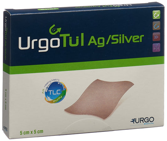 URGOTÜL Silver Wundauflage 5x5cm