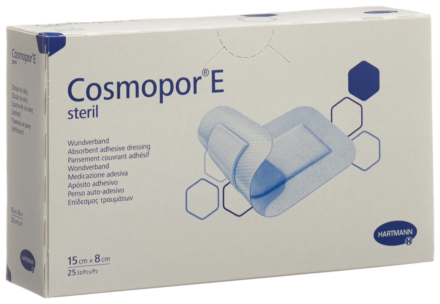 COSMOPOR E Schnellverband 15cmx8cm steril