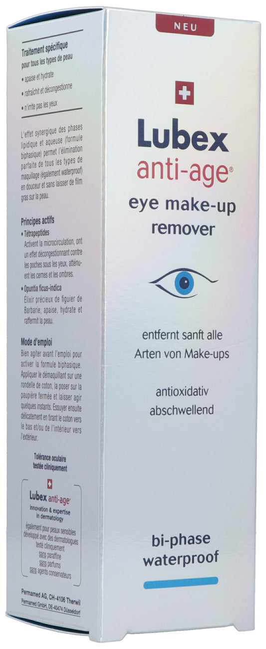 LUBEX ANTI-AGE eye make-up remover