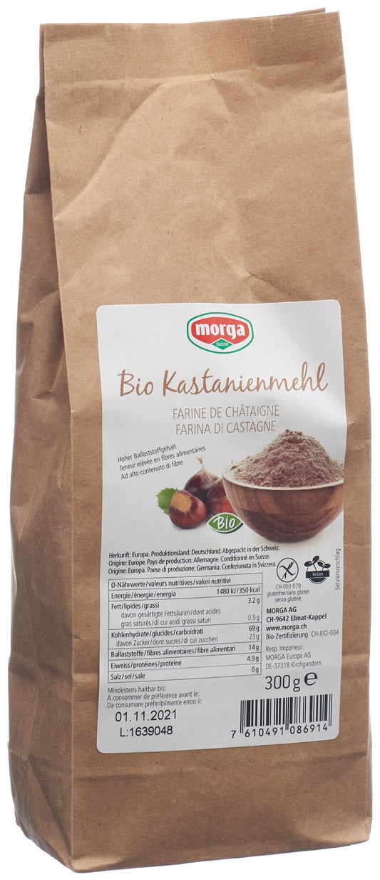 MORGA Kastanienmehl Bio glutenfrei