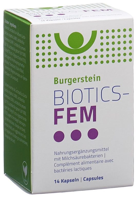 BURGERSTEIN Biotics-FEM Kaps