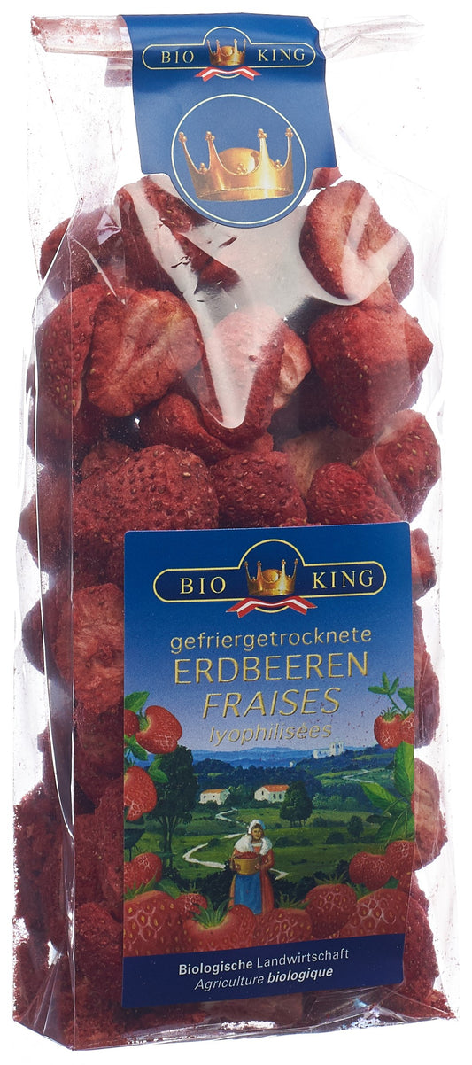 BIOKING Erdbeeren gefriergetrocknet