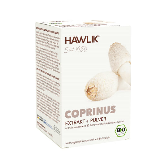 HAWLIK Coprinus Extrakt und Pulver Kaps