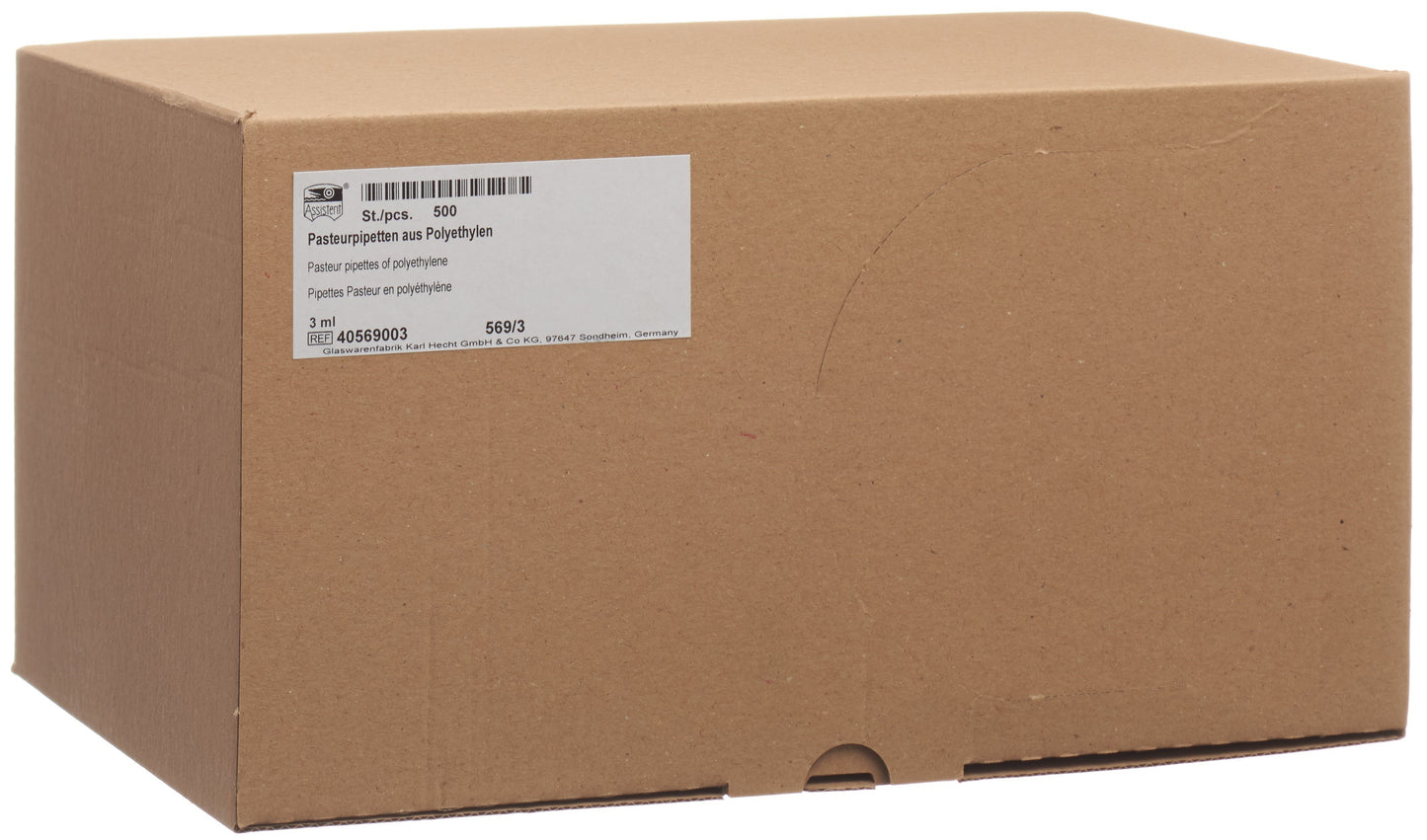 ASSISTENT Pasteurpipetten 3ml Polyethyl