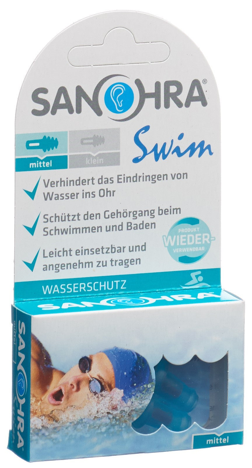 SANOHRA SWIM Ohrenstöpsel Erwachsene